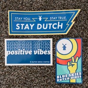 dutch bros sticker pack